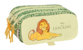 Safta Portatodo Triple Big Mufasa, Malette de rangement triple compartiment 21,5 x 10 x 8 cm pour enfant
