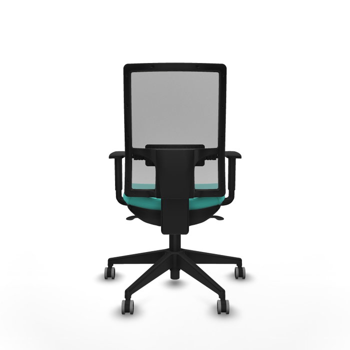 PIQUERAS Y CRESPO Chaise de bureau Horna Turquoise et gris avec mécanisme synchrone PIQUERAS Y CRESPO Chaise de bureau Horna Turquoise et gris avec mécanisme synchrone