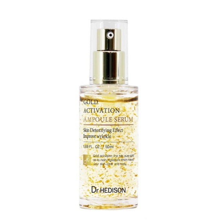 Dr. Hedison Sérum Visage Gold Activation Détoxifiant à l'Or 24K 50 ml - Soin Peau Femme Dr. Hedison Sérum Visage Gold Activation Détoxifiant à l'Or 24K 50 ml - Soin Peau Femme