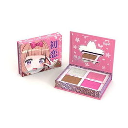 Rude Cosmetics Sweetheart Sawa-Chan Palette visage, 4 nuances