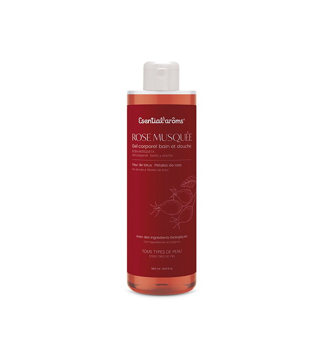 ESENTIAL AROMS Gel Corporel Rosa Mosqueta Supreme 500ml