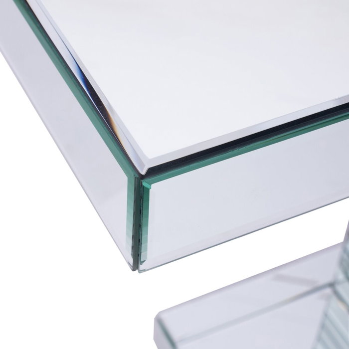 BigBuy Home Meuble d'Entrée Miroir 120 x 40 x 75 cm BigBuy Home Meuble d'Entrée Miroir 120 x 40 x 75 cm