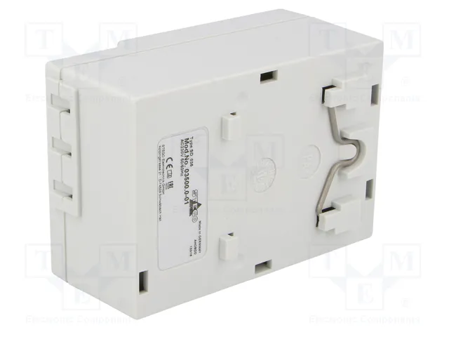STEGO Prise simple Schuko type F pour rail DIN STEGO Prise simple Schuko type F pour rail DIN