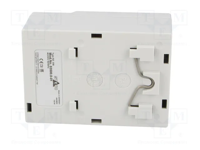 STEGO Prise simple Schuko type F pour rail DIN STEGO Prise simple Schuko type F pour rail DIN