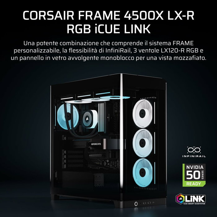 Corsair FRAME 4500X LX-R RGB Noir