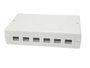 Lanview Boîtier de montage en surface pour 6 connecteurs RJ45