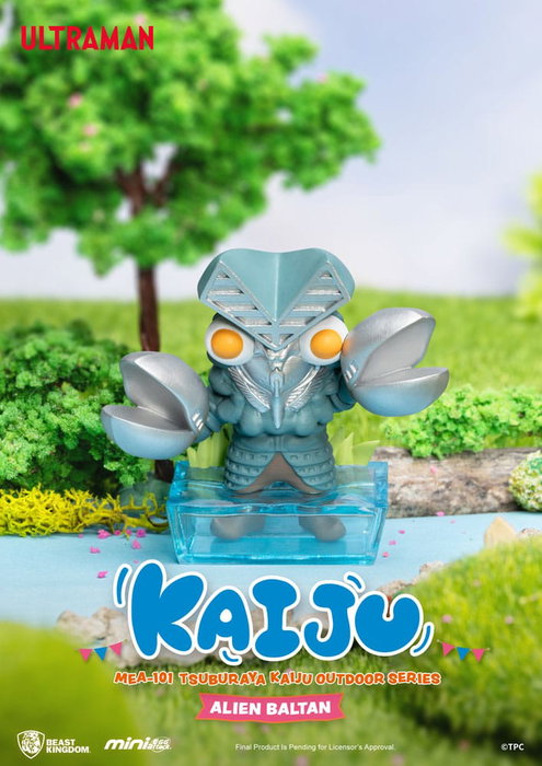 Beast Kingdom Toys Ultraman Mini Egg Attack Série extérieure Figurines Tsuburaya Kaiju Blind Box (6) 7 cm