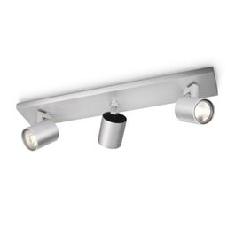 Philips Applique Murale Runner Blanc 3 x GU10 Sans Ampoule PH-530933112