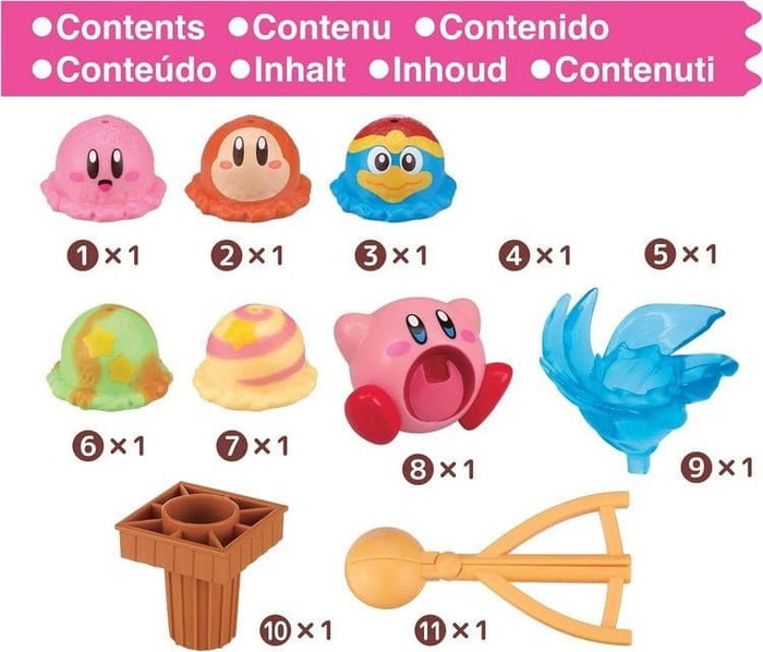 Epoch Games Kirby Ice Cream Tower Multicolore Epoch Games Kirby Ice Cream Tower Multicolore