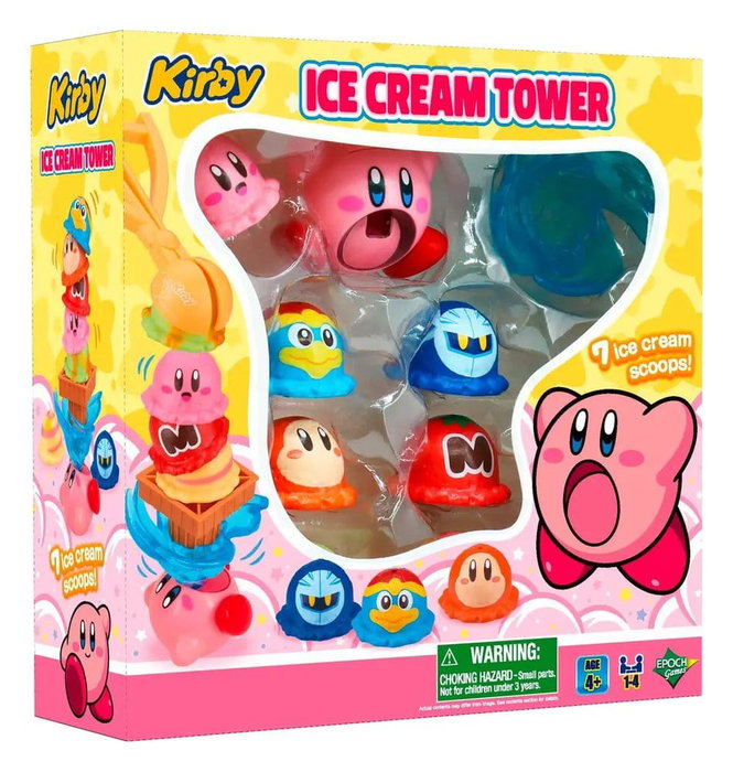 Epoch Games Kirby Ice Cream Tower Multicolore Epoch Games Kirby Ice Cream Tower Multicolore