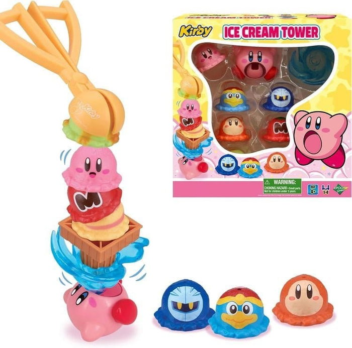 Epoch Games Kirby Ice Cream Tower Multicolore Epoch Games Kirby Ice Cream Tower Multicolore
