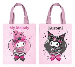 Sakami Merchandise Sac shopping Pink Black Party Series My Melody & Kuromi