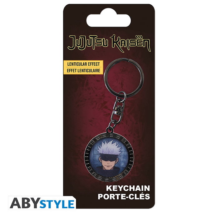 Abystyle Porte-clés lenticulaire Gojo Satoru Jujutsu Kaisen Abystyle Porte-clés lenticulaire Gojo Satoru Jujutsu Kaisen