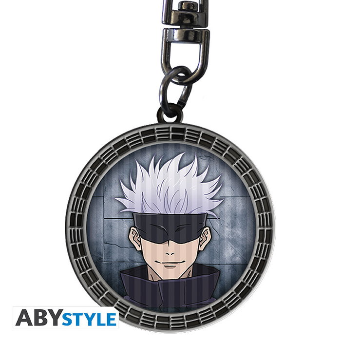 Abystyle Porte-clés lenticulaire Gojo Satoru Jujutsu Kaisen Abystyle Porte-clés lenticulaire Gojo Satoru Jujutsu Kaisen