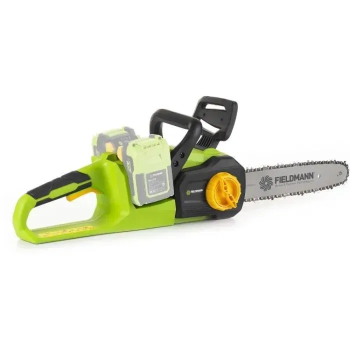 Fieldmann FZP 70805-0 Tronçonneuse sans fil, Moteur sans balais, Barre de 30 cm, Vitesse 15 m/s, Frein électronique, Poids 3.7 kg