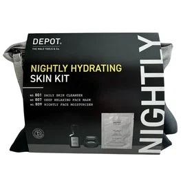 Depot Set de soins visage Skin Specifics pour hommes avec crème, gel et masque