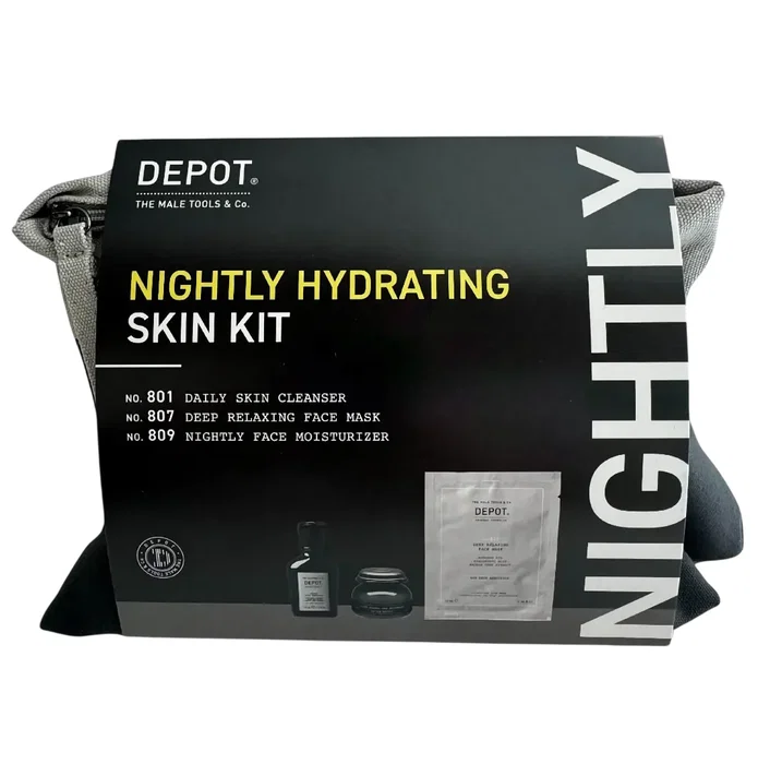 Depot Set de soins visage Skin Specifics pour hommes avec crème, gel et masque Depot Set de soins visage Skin Specifics pour hommes avec crème, gel et masque