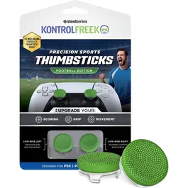 SteelSeries KontrolFreek Precision Sports Football Edition – Pack de 2 Thumbsticks pour Manette PS4 et PS5 – Vert
