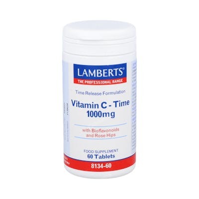 LAMBERTS Vitamine C 1000 mg à libération soutenue, 60 comprimés