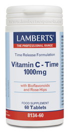 LAMBERTS Vitamine C 1000 mg à libération soutenue, 60 comprimés