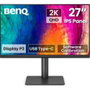 BenQ PD2706QN Moniteur Professionnel 27" QHD IPS 100% sRGB USB-C 90W Daisy Chain KVM HDR10