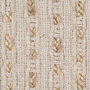 Tapis Blanc Naturel 70 % coton 30 % Jute 160 x 230 cm