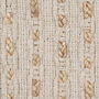 Tapis Blanc Naturel 70 % coton 30 % Jute 160 x 230 cm