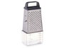 Kinvara Râpe à fromage en acier inoxydable avec réservoir Doseur noir 9x15x6 cm (Set de 24)