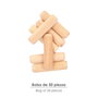 Wolfpack Linea Profesional Tourillons en bois 10x40 mm (Sac de 50 unités) extra_attributes.udscaja: 50.0