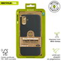 Muvit Recycletek Coque Apple en Silicone Liquide Éco-certifié GRS - Protection Anti-traces et Antidérapante