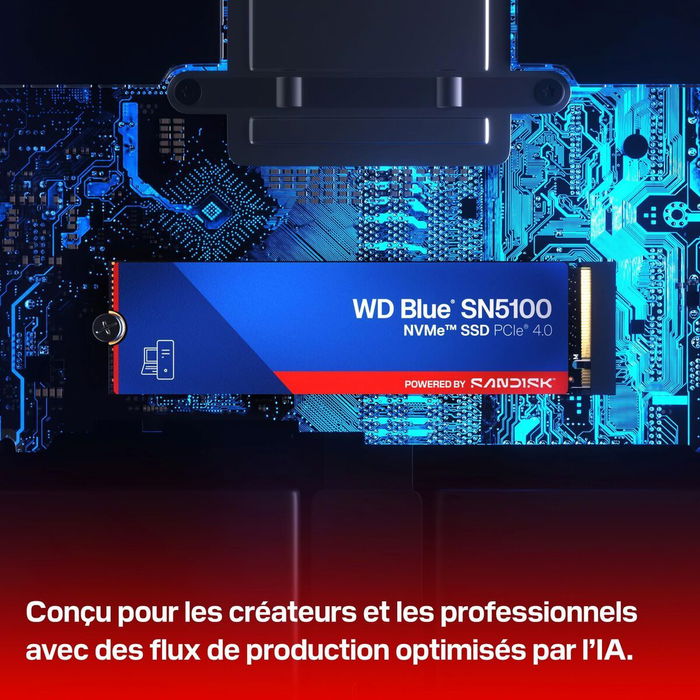 Disque dur Western Digital WDS100T5B0E 1 TB SSD Disque dur Western Digital WDS100T5B0E 1 TB SSD