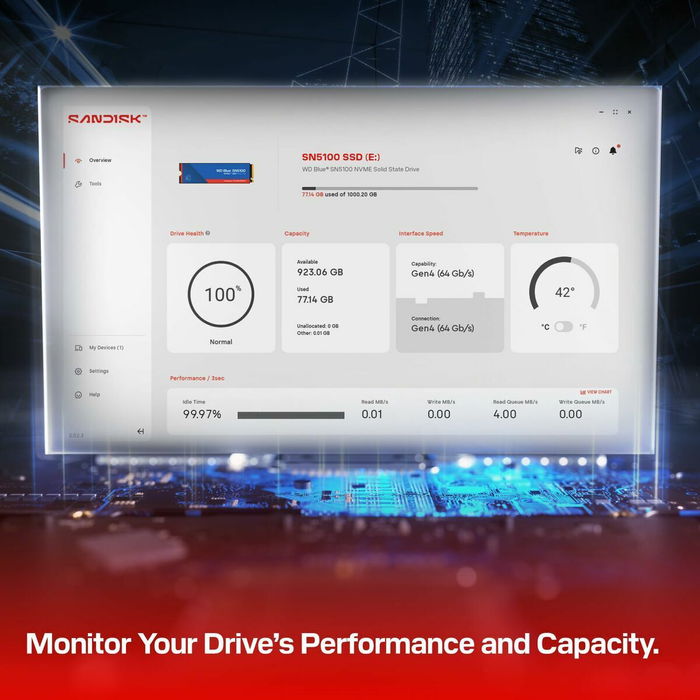 Disque dur Western Digital WDS100T5B0E 1 TB SSD Disque dur Western Digital WDS100T5B0E 1 TB SSD