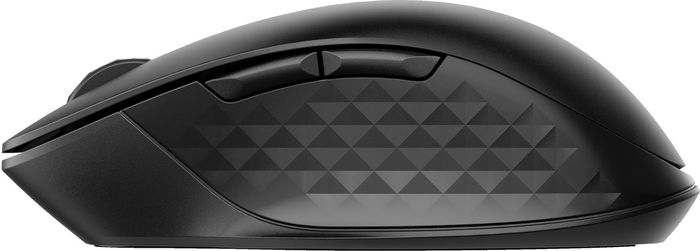 HP 435 Souris sans fil multi-appareils avec capteur multi-surface et autonomie 24 mois - Conception ergonomique pour gaucher et droitier