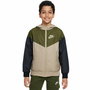 Veste de Sport pour Enfants Nike Sportswear Windrunner Vert