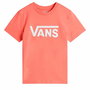 T-shirt à manches courtes femme Vans Flying V Flyv Rose Saumon