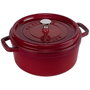 Staub Rôtisseur rond 24cm rouge cerise