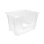 TAYG Gaveta apilable et encajable 50 L, Transparent