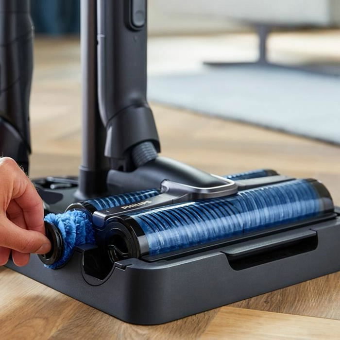 Philips XW9463/10 Série 9000 PowerCyclone AquaTrio - Aspirateur balai laveur 3-en-1 - Noir intense Philips XW9463/10 Série 9000 PowerCyclone AquaTrio - Aspirateur balai laveur 3-en-1 - Noir intense