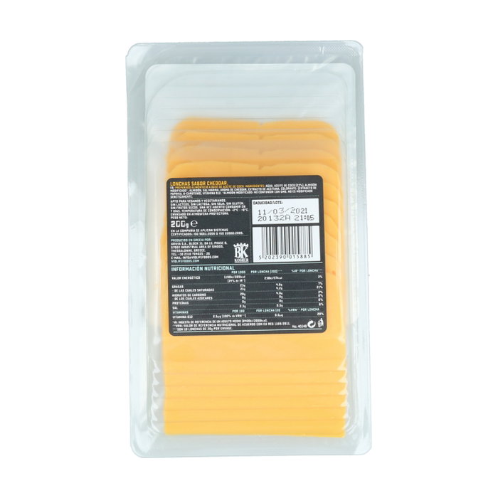 Violife Tranches véganes saveur cheddar 200g Violife Tranches véganes saveur cheddar 200g