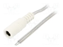 BQ CABLE Câble d'alimentation DC plat 0,25m DC 5,5/2,1 socle droit