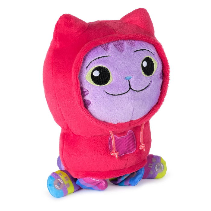 SPIN MASTER Peluche Deluxe DJ Catnip Gabby et la Maison Magique
