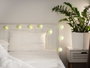 Giftdecor Tirade LED 10 boules vert menthe avec boîte cadeau 31x20x6,5 cm lumière chaude (Set de 12)