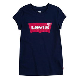 T shirt à manches courtes Enfant Levi's Batwing Girl Bleu foncé 13-15 Ans