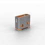 Lindy - Bloqueur de port USB Type A sans clé - Lot de 10 - Code couleur : Orange - Prévention d'accès physique