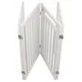 TRIXIE 39363 Barrière avec Porte Ajustable pour Chien et Chat, 60-160 cm x 81 cm, Blanc, Limite l'Accès aux Pièces