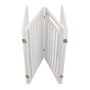 Trixie Barrière avec porte ajustable 60-160 cm x 81 cm - Blanc