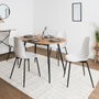 Home Deco Factory Silla Gustav Blanche