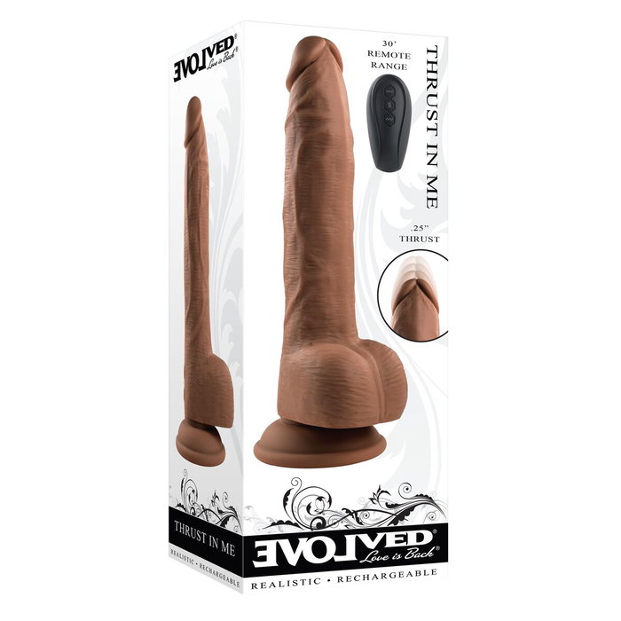 Gode réaliste Evolved Silicone ABS Ø 3,5 cm (16,5 cm)