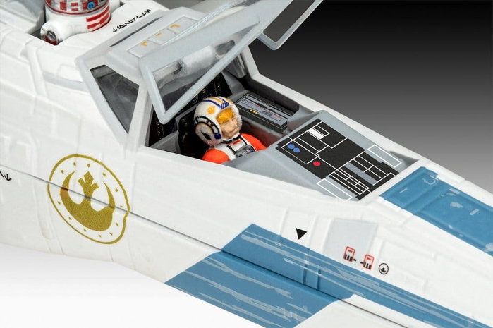 Star Wars The Mandalorian and Grogu Revell maquette 1/57 New Republic X-Wing Fighter 22 cm