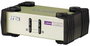 Aten CS82U Commutateur KVM USB et PS/2 2 ports avec technologie DynaSync, prise en charge VGA haute résolution jusqu'à 2048 x 1536